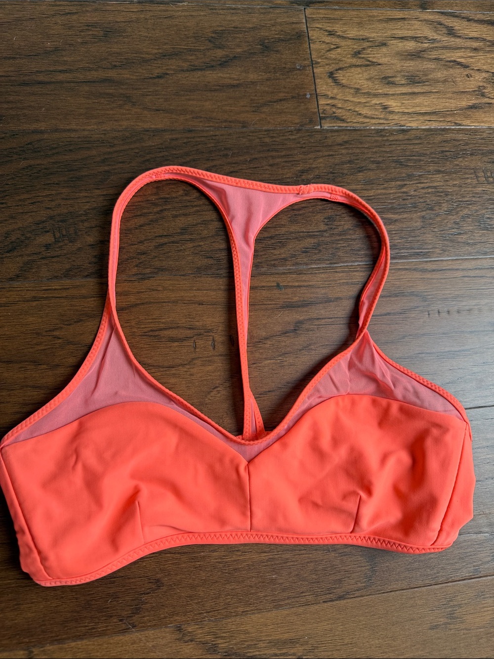 lululemon athletica Coral Racerback Sports Bra Swim top